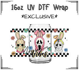 Easter Vibes UV DTF Libby Wrap 16oz