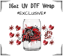 Falcons UV DTF Libby Wrap 16oz