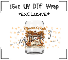 Gilmore Ghouls UV DTF Libby Wrap 16oz