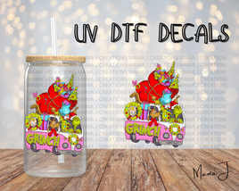 The Grinchmas Van UV DTF Decal