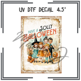 Have A Jolly Halloween UV DTF Decal