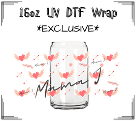 Hearts & Wings UV DTF Libby Wrap 16oz