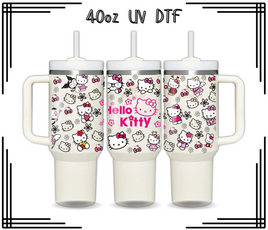 Hello Kitty 3 UV DTF Wrap TOP Only