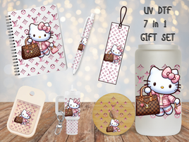 Hello Kitty LV 7 in 1 UV DTF Set