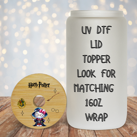 HK Harry Potter UV DTF Lid Topper