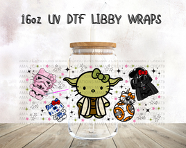 Hello Kitty Star Wars Libbey Wrap 16oz