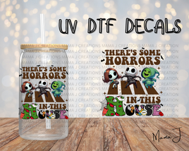 There's Some Horrors In This House 4 UV DTF Decal