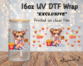 UV DTF In & Out Cutie Libbey Wrap 16oz