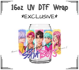 K-Pop Demond Hunters 8 UV DTF Libby Wrap 16oz
