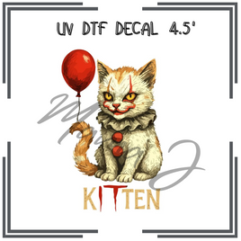 kITten UV DTF Decal