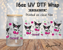 UV DTF Kuromi Libbey Wrap 16oz