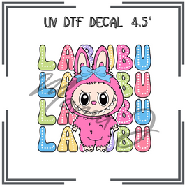 Labubu UV DTF Decal