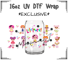Lalaloopsy UV DTF Libby Wrap 16oz