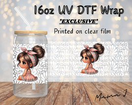 UV DTF Little Cutie Libbey Wrap 16oz