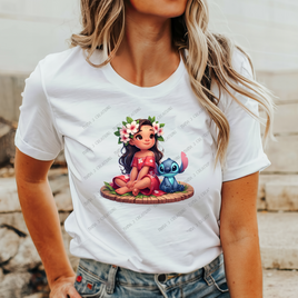 Lilo & Stitch 1 HTV Heat Transfer (Exclusive Design)