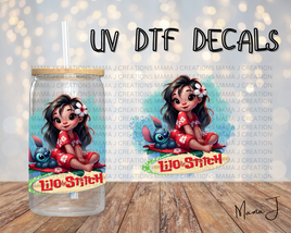 Lilo & Stitch UV DTF Wrap