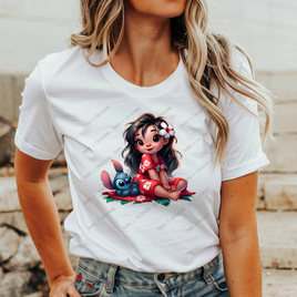 Lilo & Stitch 2 HTV Heat Transfer (Exclusive Design)