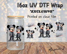 Mickey & Minnie Forever Libbey Wrap 16oz