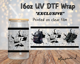 UV DTF Nike Libbey Wrap 16oz