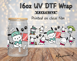 UV DTF Pochacco Libbey Wrap 16oz