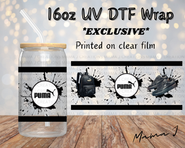 UV DTF Puma Libbey Wrap 16oz