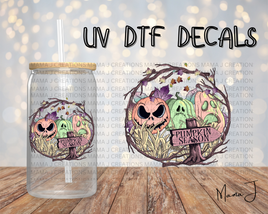 Pumpkin Season UV DTF Decal