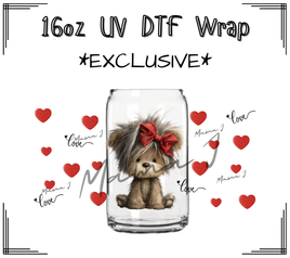 Puppy Love UV DTF Libby Wrap 16oz