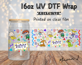 UV DTF Rugrats Libbey Wrap 16oz