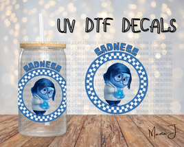 Sadness UV DTF Decal