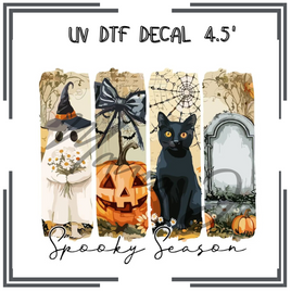 Spooky Season 1 UV DTF Decal
