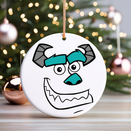 Sully UV DTF Christmas Ornament Decal