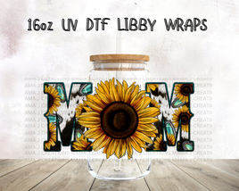 Sunflower Mom Libbey Wrap 16oz