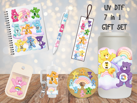 Swear Bears 7 in 1 UV DTF Set