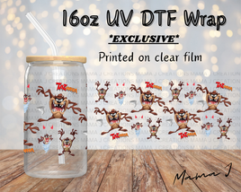 UV DTF Tazmania Libbey Wrap 16oz