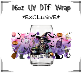 Time To Stir The Pot UV DTF Libby Wrap 16oz