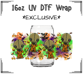 Trick Or Treat Sam 2 UV DTF Libby Wrap 16oz