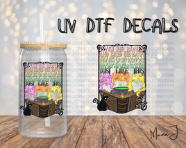 Twist The Bones UV DTF Decal